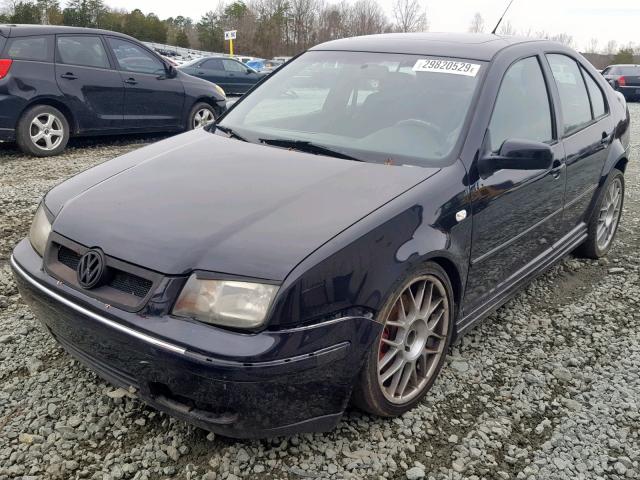 3VWSE69MX5M051171 - 2005 VOLKSWAGEN JETTA GLI BLACK photo 2