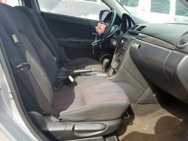 JM1BK323051234913 - 2005 MAZDA 3 S SILVER photo 5