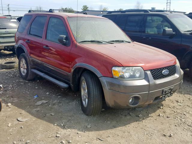 1FMYU93166KC54806 - 2006 FORD ESCAPE XLT RED photo 1