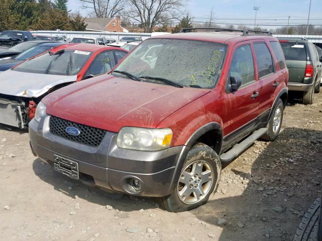 1FMYU93166KC54806 - 2006 FORD ESCAPE XLT RED photo 10