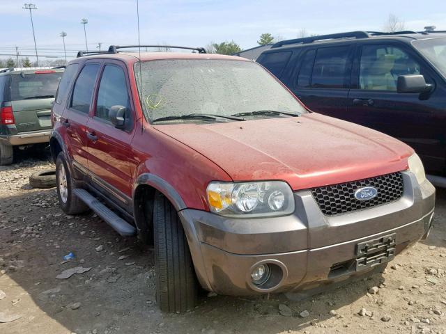 1FMYU93166KC54806 - 2006 FORD ESCAPE XLT RED photo 9