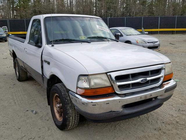 1FTYR10C0WUB70305 - 1998 FORD RANGER WHITE photo 1