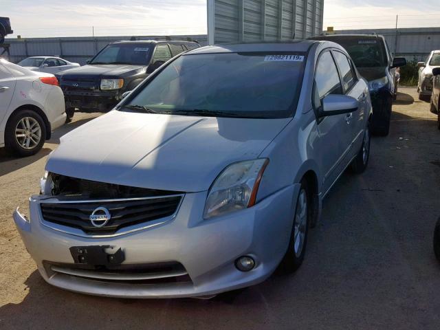 3N1AB6AP3BL711813 - 2011 NISSAN SENTRA 2.0 SILVER photo 2