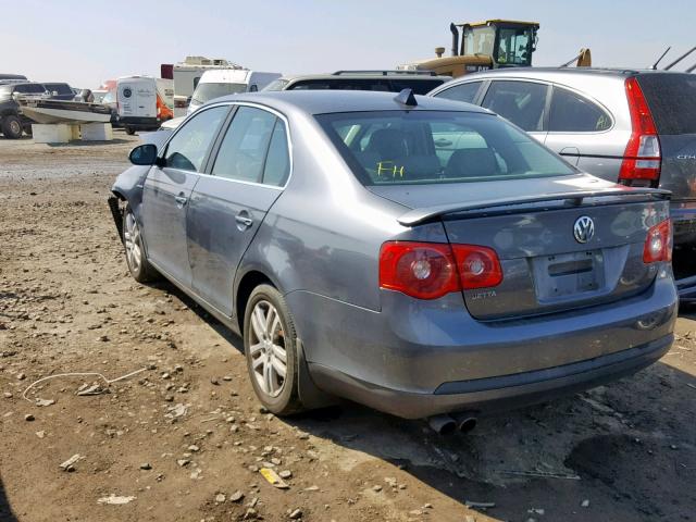 3VWEF71K67M068725 - 2007 VOLKSWAGEN JETTA WOLF GRAY photo 3