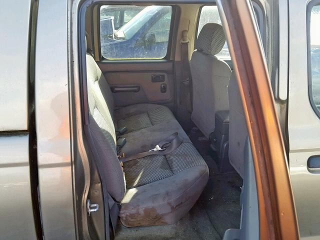 1N6ED29X32C361968 - 2002 NISSAN FRONTIER C GOLD photo 6