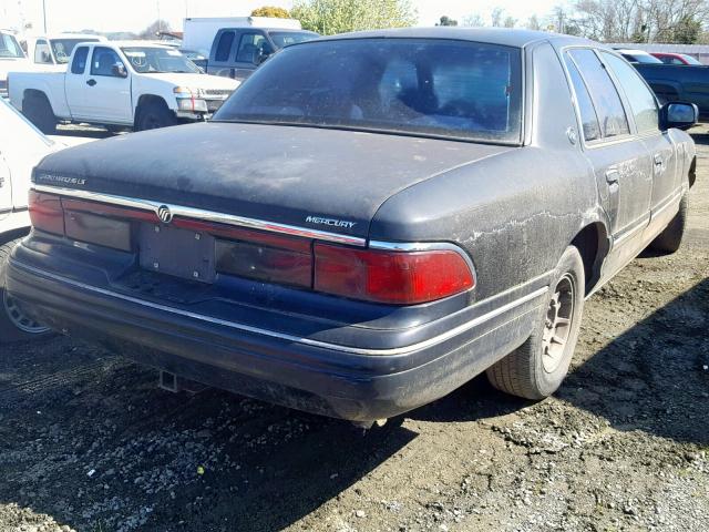 2MELM75W4TX670369 - 1996 MERCURY GRAND MARQ BLUE photo 4