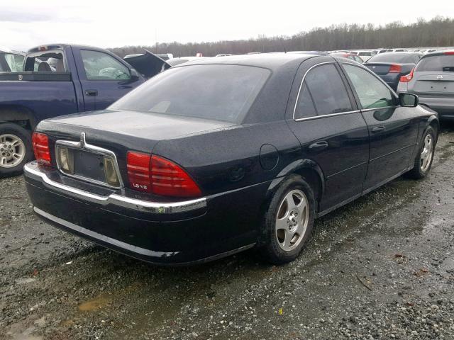 1LNHM87A91Y618257 - 2001 LINCOLN LS أسود صورة 4