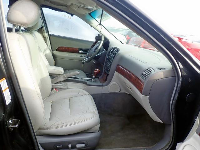 1LNHM87A91Y618257 - 2001 LINCOLN LS أسود صورة 5
