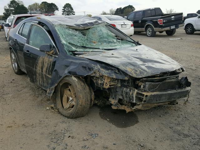 1G1ZH57B59F149589 - 2009 CHEVROLET MALIBU 1LT BLACK photo 1
