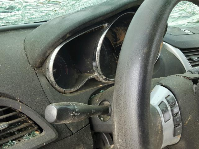 1G1ZH57B59F149589 - 2009 CHEVROLET MALIBU 1LT BLACK photo 8