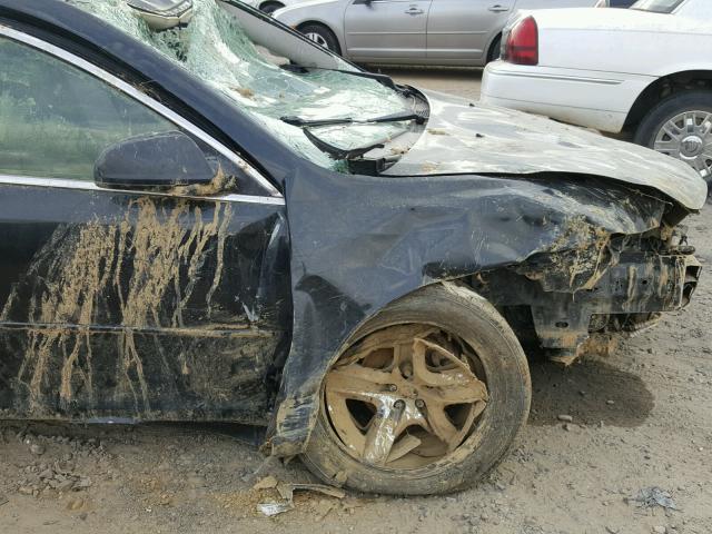 1G1ZH57B59F149589 - 2009 CHEVROLET MALIBU 1LT BLACK photo 9