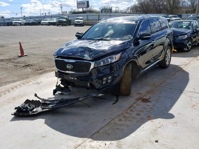 5XYPKDA57GG027002 - 2016 KIA SORENTO SX BLACK photo 2