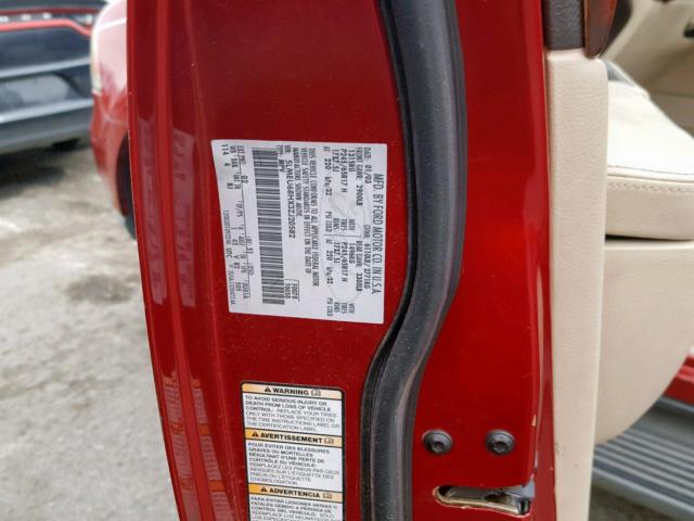 5LMEU68HX3ZJ20582 - 2003 LINCOLN AVIATOR 红色 照片 10