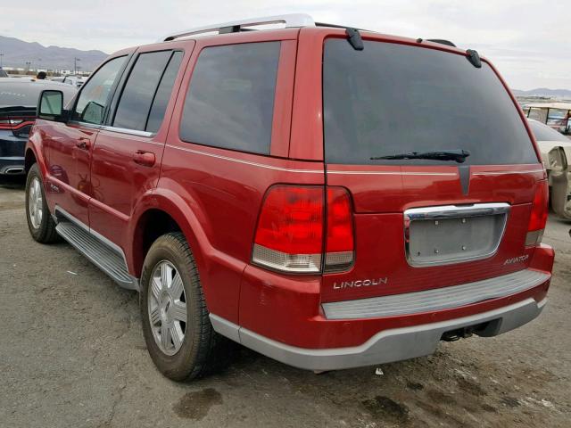 5LMEU68HX3ZJ20582 - 2003 LINCOLN AVIATOR 红色 照片 3