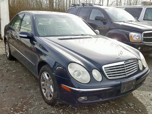 WDBUF65J74A531831 - 2004 MERCEDES-BENZ E 320 BLUE photo 1