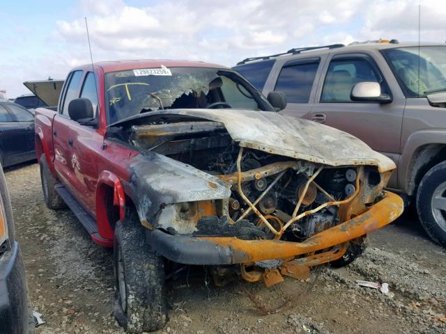 1B7HG2AZ4YS608563 - 2000 DODGE DAKOTA QUA RED photo 1