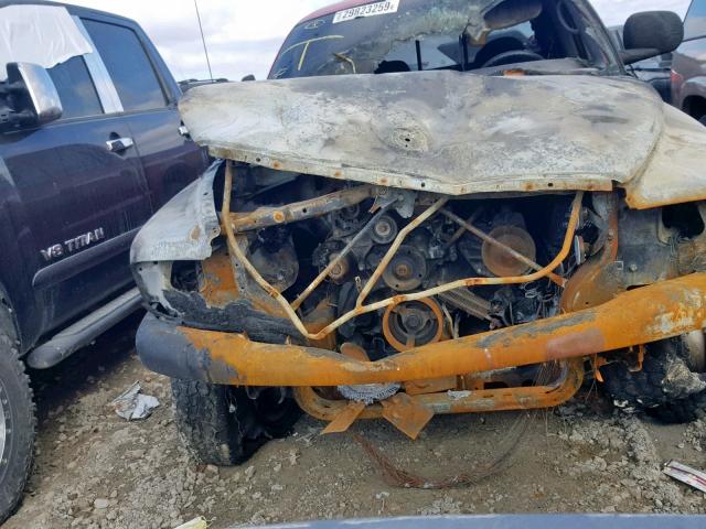 1B7HG2AZ4YS608563 - 2000 DODGE DAKOTA QUA RED photo 7