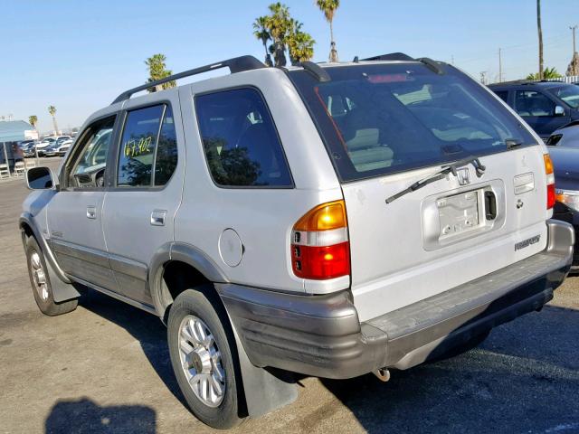 4S6CK58W7Y4418933 - 2000 HONDA PASSPORT E ვერცხლისფერი ფოტო 3