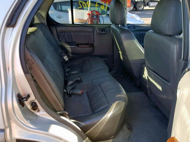 4S6CK58W7Y4418933 - 2000 HONDA PASSPORT E ვერცხლისფერი ფოტო 6