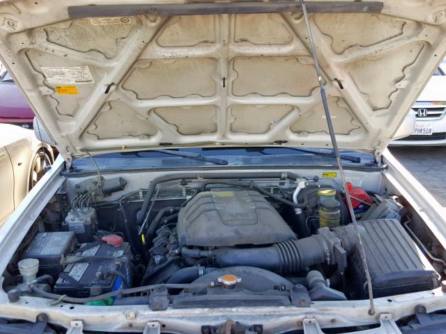 4S6CK58W7Y4418933 - 2000 HONDA PASSPORT E ვერცხლისფერი ფოტო 7