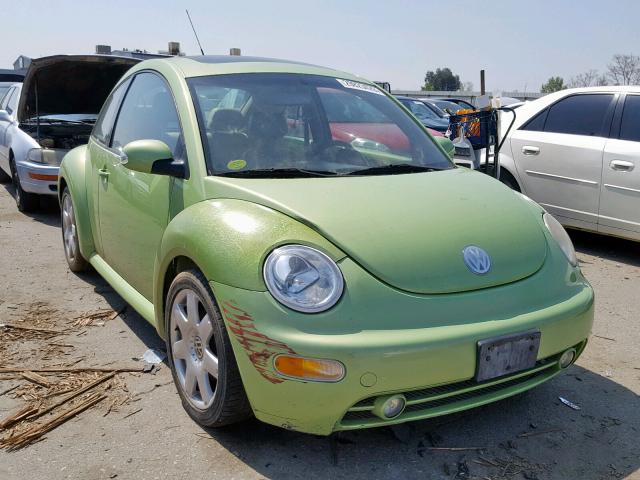3VWDD21C43M432941 - 2003 VOLKSWAGEN NEW BEETLE Grün Foto 1