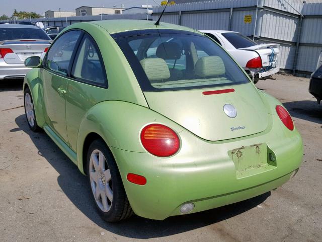 3VWDD21C43M432941 - 2003 VOLKSWAGEN NEW BEETLE Grün Foto 3