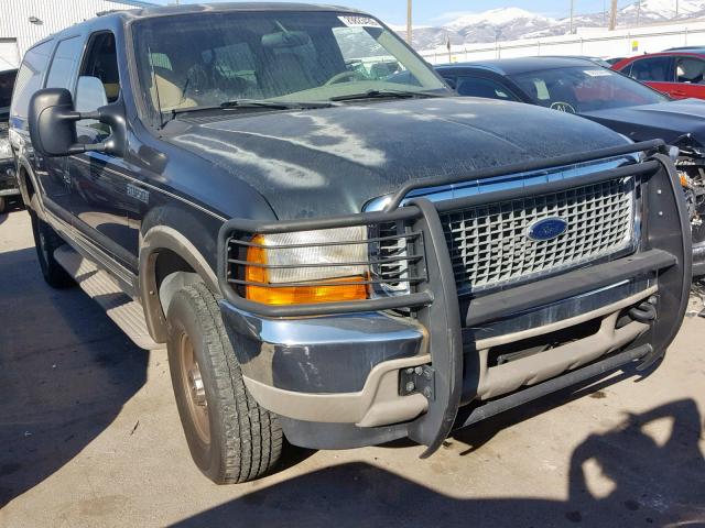 1FMNU43S4YEE50842 - 2000 FORD EXCURSION GREEN photo 1