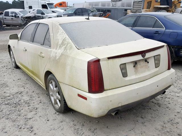 1G6DW677260218989 - 2006 CADILLAC STS WHITE photo 3