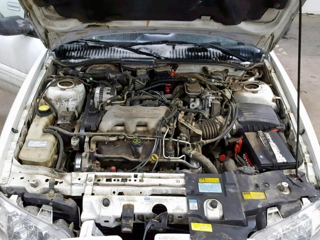 1G2NE52M2VC775981 - 1997 PONTIAC GRAND AM S WHITE photo 7