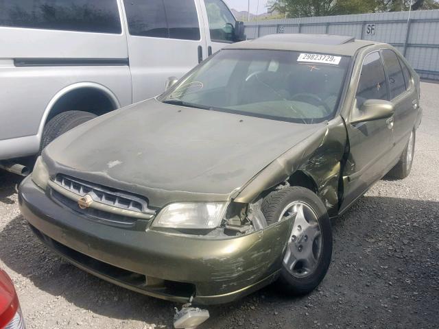 1N4DL01DXWC116216 - 1998 NISSAN ALTIMA XE GREEN photo 2