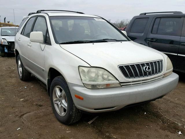 JTJGF10U110087296 - 2001 LEXUS RX 300 WHITE photo 1