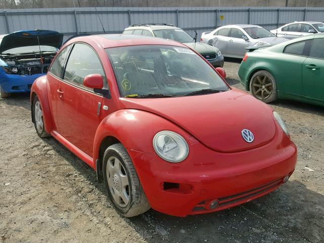 3VWCC21CXXM444791 - 1999 VOLKSWAGEN NEW BEETLE Qırmızı foto 1