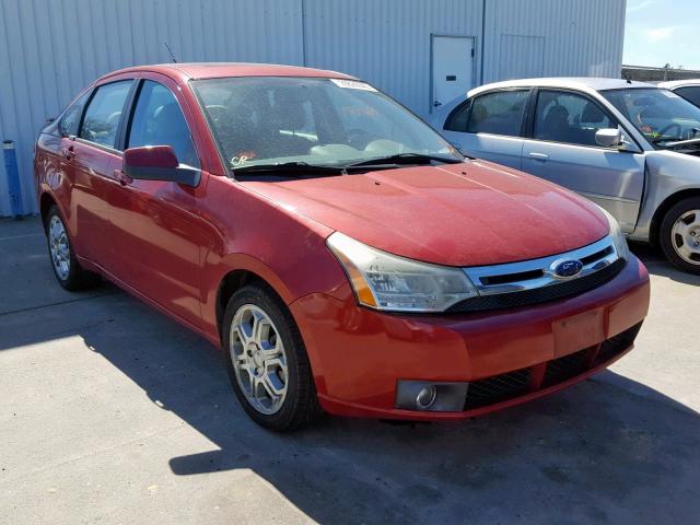 1FAHP36N79W120574 - 2009 FORD FOCUS SES RED photo 1