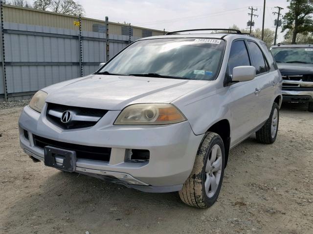 2HNYD18664H561918 - 2004 ACURA MDX TOURIN SILVER photo 2