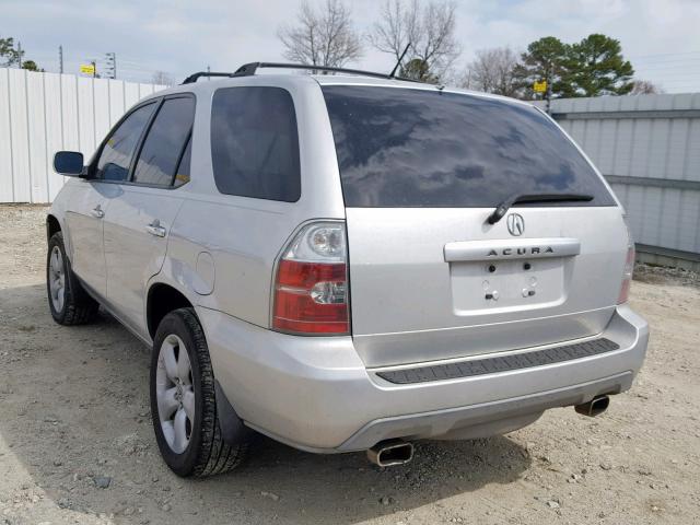 2HNYD18664H561918 - 2004 ACURA MDX TOURIN SILVER photo 3