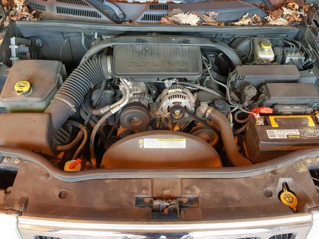 1J8HH48K27C699710 - 2007 JEEP COMMANDER BLACK photo 7