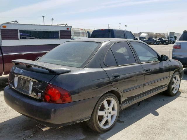 3N1AB51D44L734715 - 2004 NISSAN SENTRA SE- BLACK photo 4