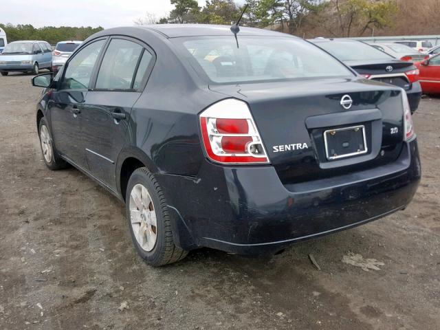 3N1AB61E17L670524 - 2007 NISSAN SENTRA 2.0 BLACK photo 3