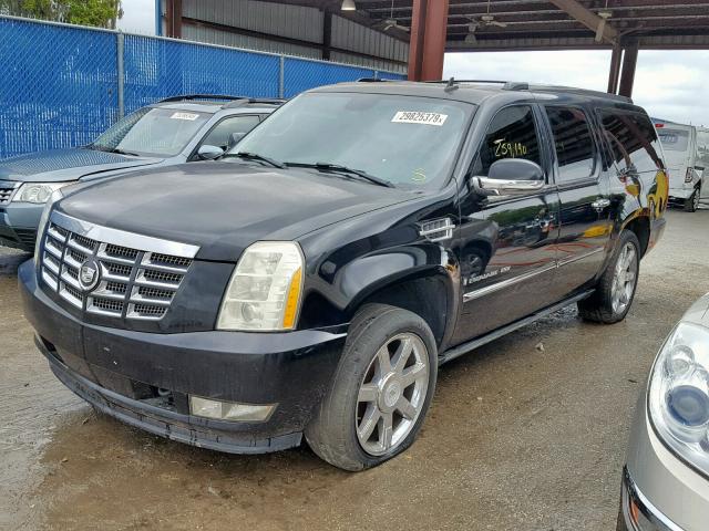 1GYFK66837R292859 - 2007 CADILLAC ESCALADE E BLACK photo 2