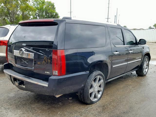 1GYFK66837R292859 - 2007 CADILLAC ESCALADE E BLACK photo 4