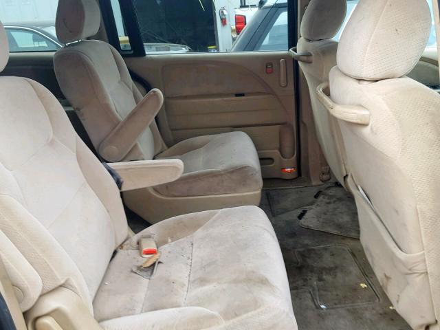 5FNRL38297B022094 - 2007 HONDA ODYSSEY LX RED photo 6