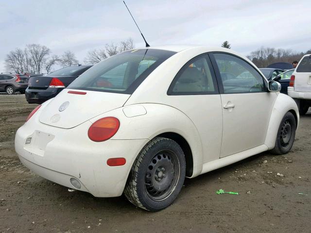 3VWBK31C14M415602 - 2004 VOLKSWAGEN NEW BEETLE Weiß Foto 4
