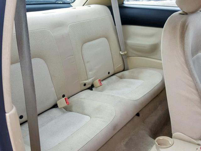 3VWBK31C14M415602 - 2004 VOLKSWAGEN NEW BEETLE Weiß Foto 6