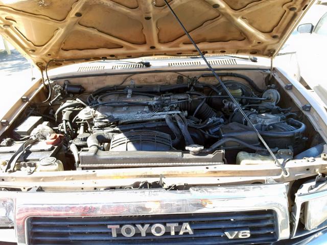 JT3VN39W3M0062714 - 1991 TOYOTA 4RUNNER VN BROWN photo 7