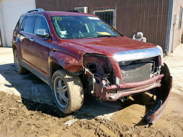 2CTFLHEY2A6380728 - 2010 GMC TERRAIN SL RED photo 1