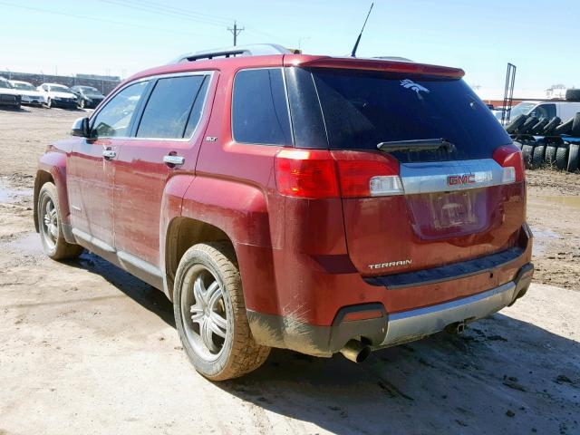 2CTFLHEY2A6380728 - 2010 GMC TERRAIN SL RED photo 3