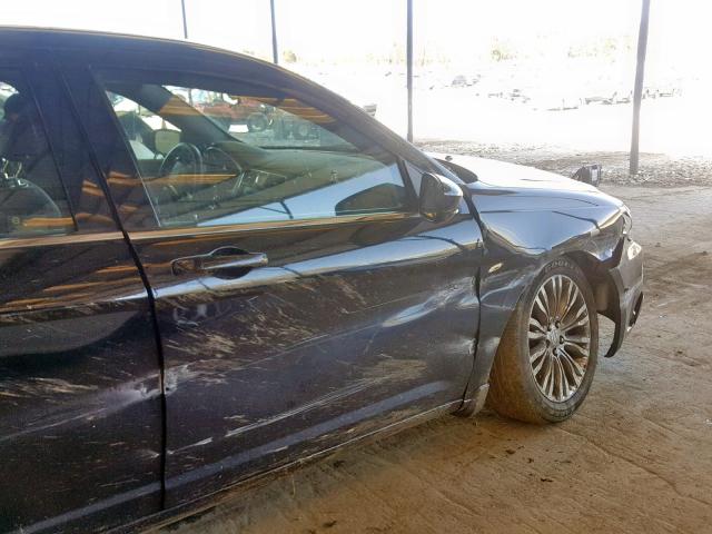 1C3CCBAB5DN671175 - 2013 CHRYSLER 200 LX BLACK photo 9