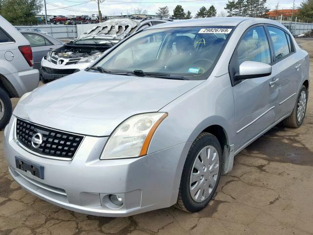 3N1AB61E48L752037 - 2008 NISSAN SENTRA 2.0 SILVER photo 2