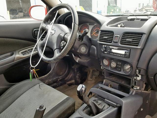 3N1AB51D13L717983 - 2003 NISSAN SENTRA SE- RED photo 9