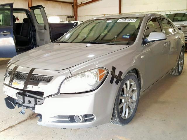 1G1ZK57748F187892 - 2008 CHEVROLET MALIBU LTZ SILVER photo 2